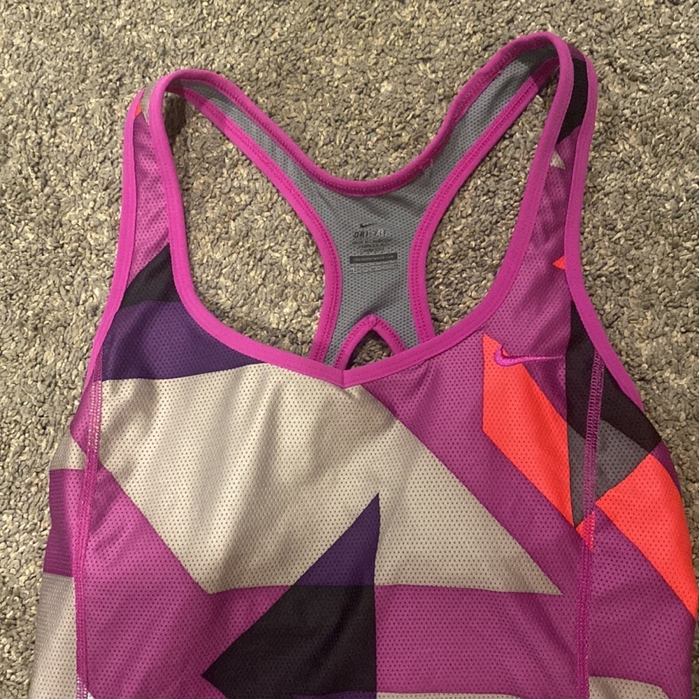 NIKE Dri-Fit Racer Back Tank Top - Picture 2 of 10